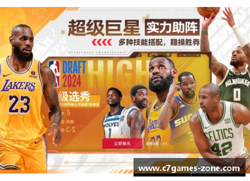 C7娱乐NBA篮球网站全新设计模板